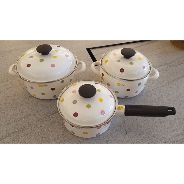 Nồi quánh thép tráng men Nhật Fujihoro EDVC-16S 16cm 1.8 lít