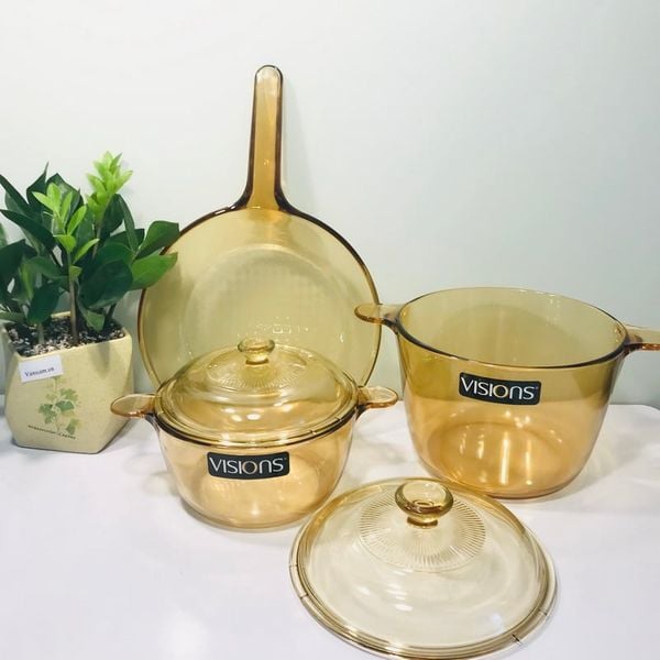 BỘ 3 NỒI THỦY TINH VISIONS VS-350