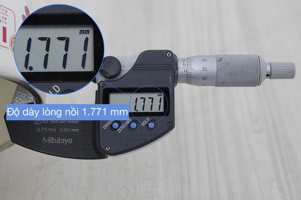 Nồi thép tráng men đáy từ 16 cm Fujihoro MCPV-16S