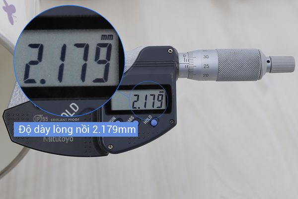 Nồi thép Nippon tráng men 22 cm Fujihoro MCPV-22DW