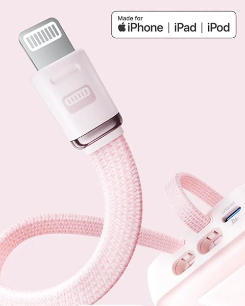 Sạc dự phòng ANKER Zolo 20kmAh 30W - 2 cổng 1C1A - Tích hợp sẵn cáp USB-C - A1689