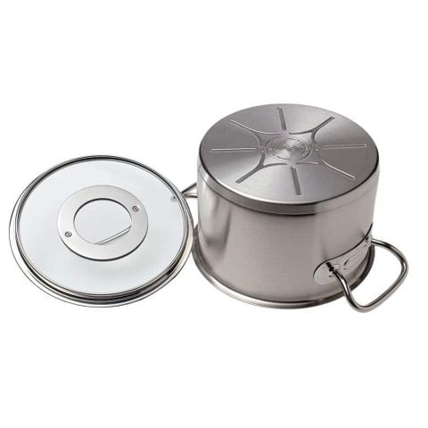 Bộ nồi inox cao cấp Fissler Original Pro 4 món (nắp inox)