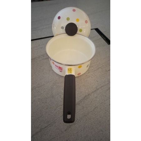 Nồi quánh thép tráng men Nhật Fujihoro EDVC-16S 16cm 1.8 lít