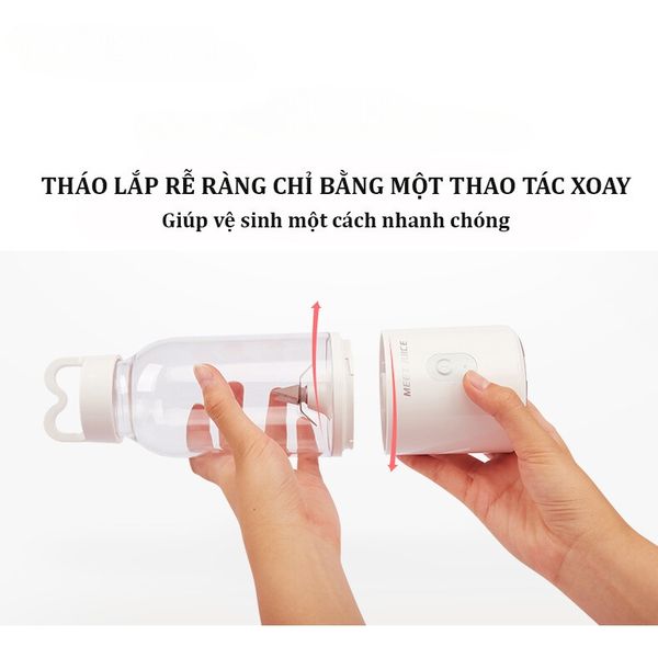Máy xay sinh tố cầm tay TK05 dung tích 500ml