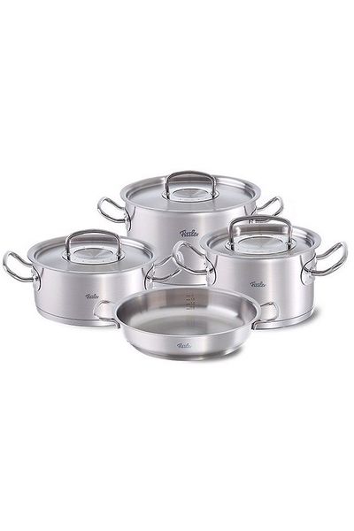 Bộ nồi inox cao cấp Fissler Original Pro 4 món (nắp inox)