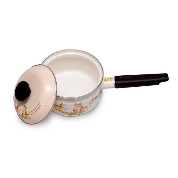 Nồi tay cầm tráng men Fujihoro KIT-300G