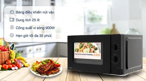 Lò vi sóng Panasonic 25 lít NN-SM33NBYUE