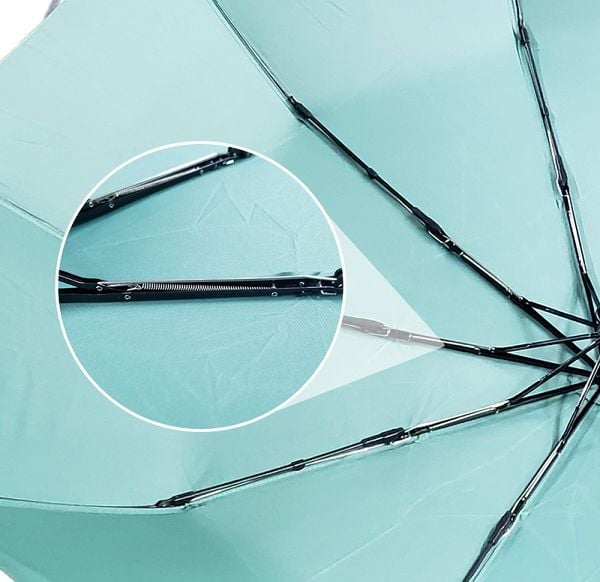 Dù tự động 10 nan cứng cáp, chống tia UV