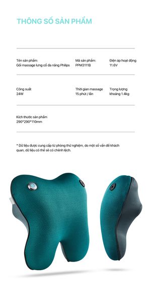 Máy massage lưng Philips PPM4311