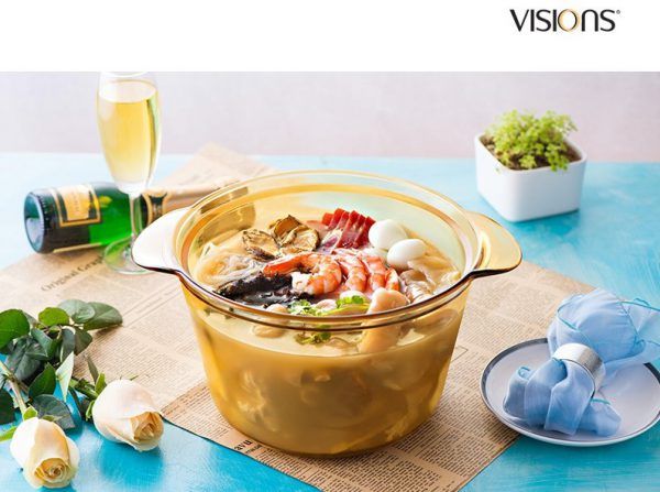 Nồi thủy tinh Visions thân cao 3.8 Lít Flair VSF-38/CL1