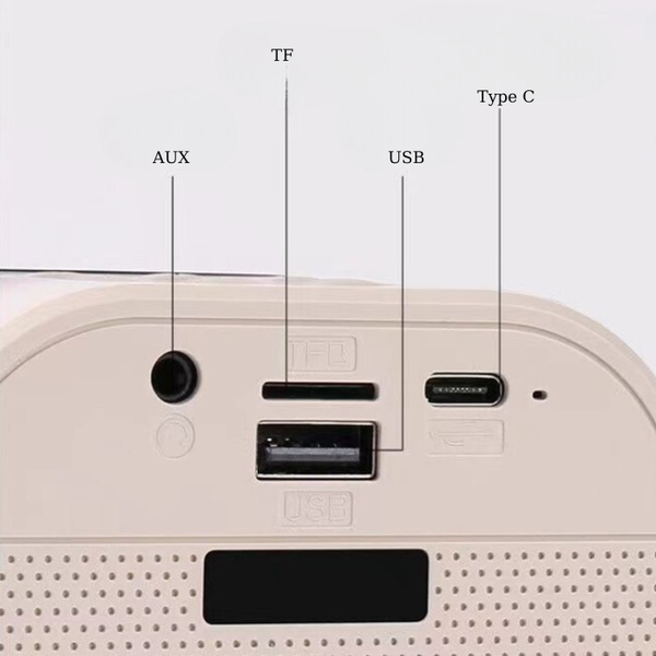 Loa bluetooth karaoke LK-812 kèm 2 micro - tặng kèm bộ tua vít đảo chiều