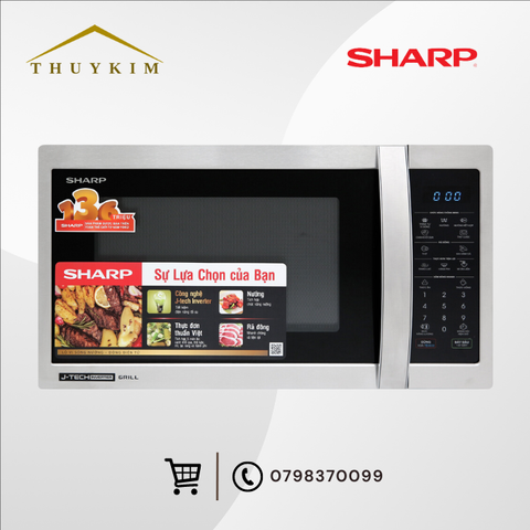 Lò vi sóng Sharp 25 lít R-G52XVN-ST