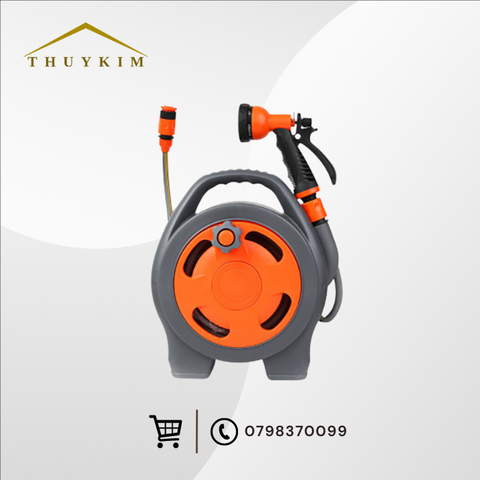 Bộ vòi rửa xe, tưới cây rulo thu cuộn ống nước