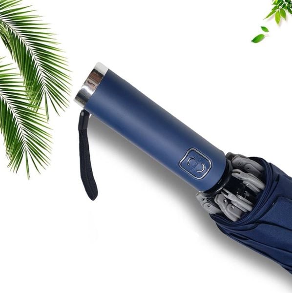 Dù tự động 10 nan cứng cáp, chống tia UV