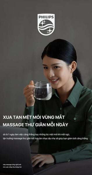 Máy massage mắt Philips PPM2702