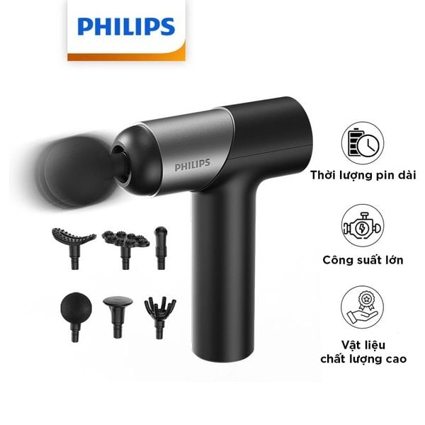 Súng massage fascial gun Philips PPM7323