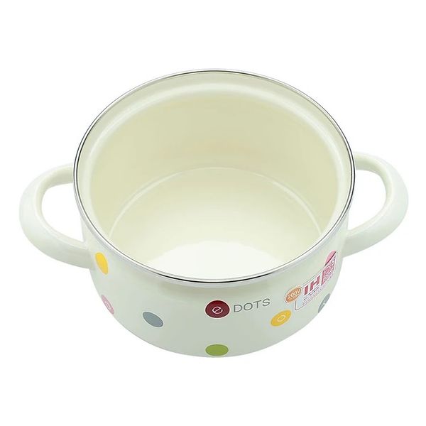 Nồi thép tráng men Nhật Fujihoro EDVC-20W 20cm /2.8L