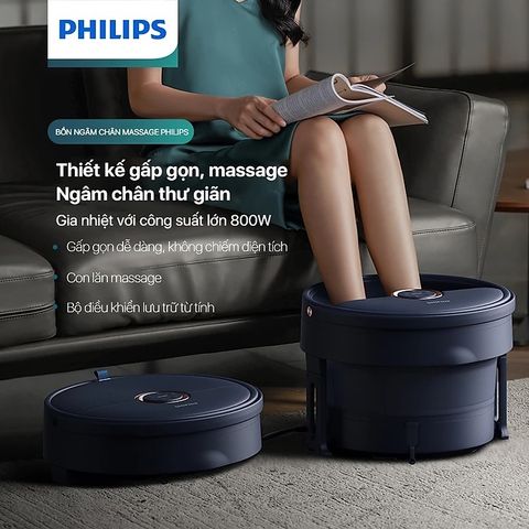 Bồn ngâm chân massage Philips PPM6501