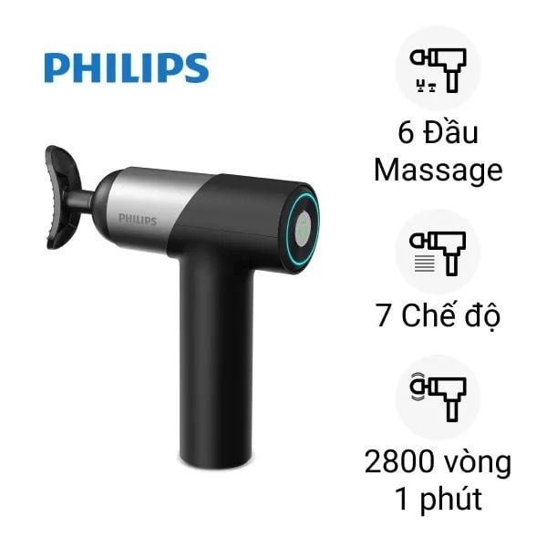 Súng massage fascial gun Philips PPM7323