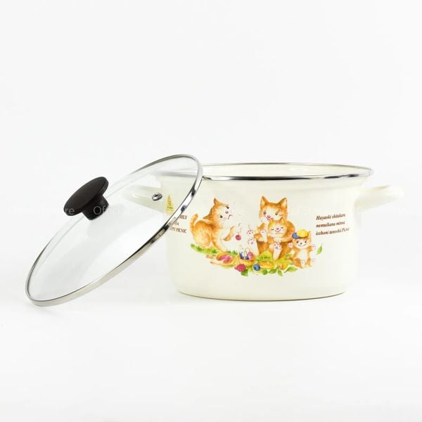 Nồi tráng men Fujihoro KIT-2.5G