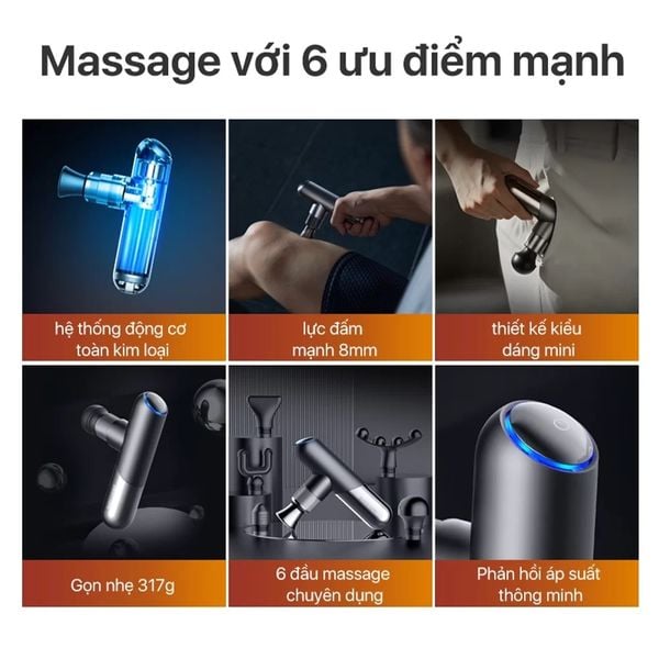 Máy massage thể thao mini Philips PPM7501