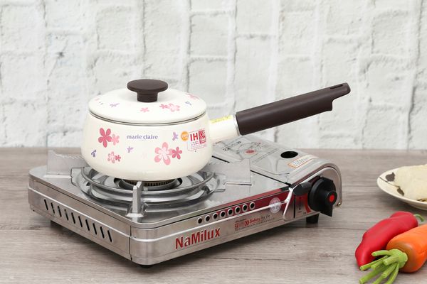 Nồi thép tráng men đáy từ 16 cm Fujihoro MCPV-16S