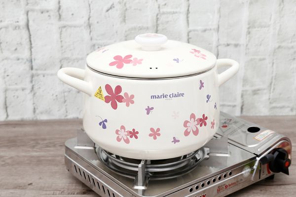 Nồi thép Nippon tráng men 22 cm Fujihoro MCPV-22DW