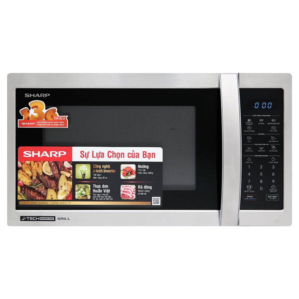 Lò vi sóng Sharp 25 lít R-G52XVN-ST