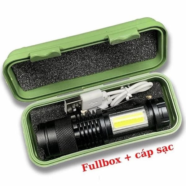 ĐÈN PIN MINI - CÓ SẠC- FULL BOX