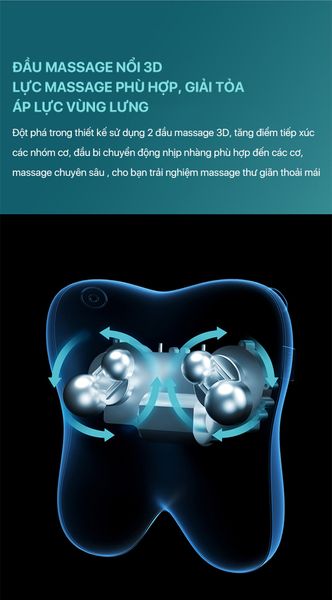 Máy massage lưng Philips PPM4311