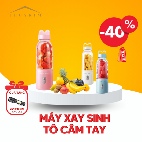 Máy xay sinh tố cầm tay TK05 dung tích 500ml