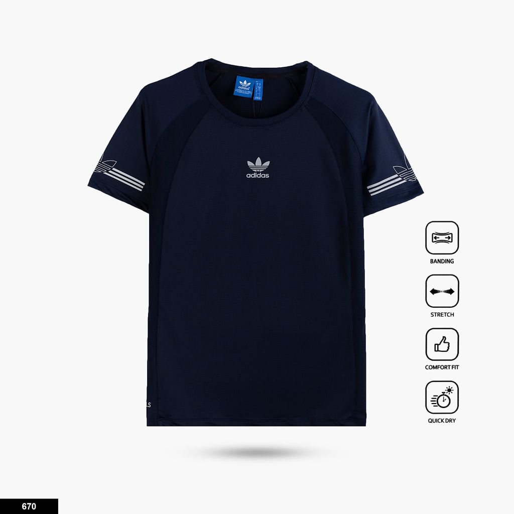 670 - ADIDAS - Áo thun ngắn tay (combo 4 áo phông sale đồng giá 99K)