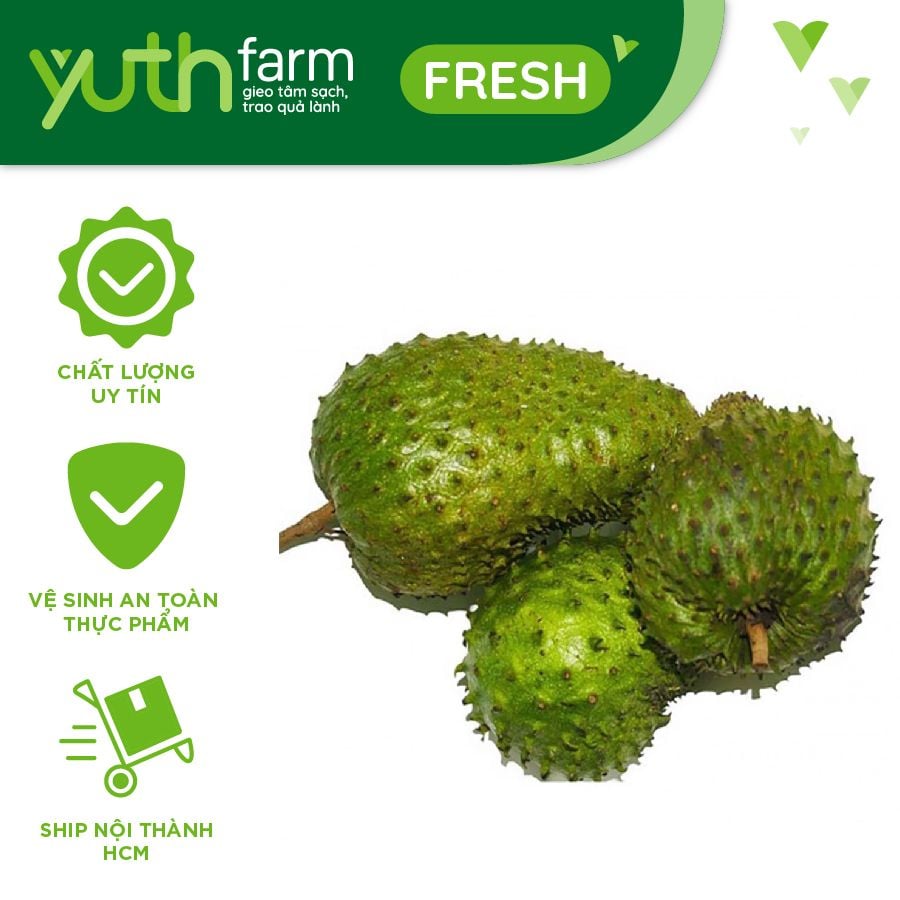  Mãng cầu xiêm [Giao trong TP. Hồ Chí Minh; Trừ Cần Giờ, Hóc Môn, Củ Chi] 