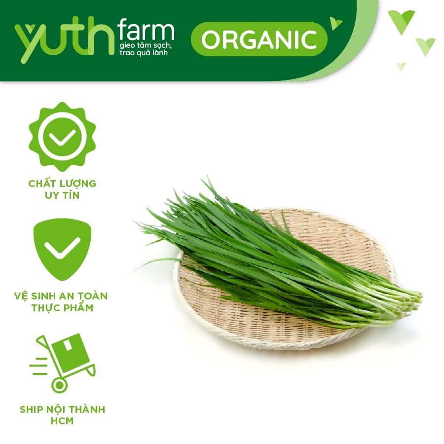  Hẹ lá [Giao trong TP. Hồ Chí Minh; Trừ Cần Giờ, Hóc Môn, Củ Chi] 