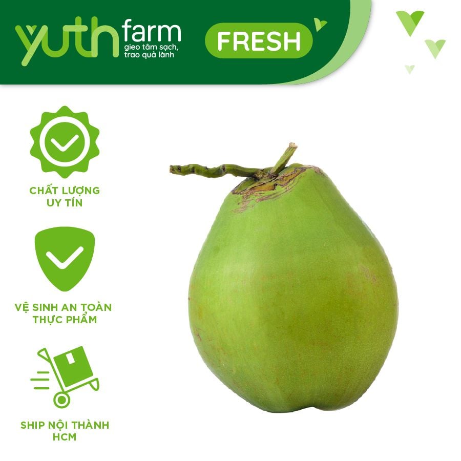  Dừa nguyên trái [Giao trong TP. Hồ Chí Minh; Trừ Cần Giờ, Hóc Môn, Củ Chi] 