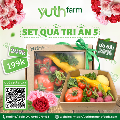  Set quà tri ân 5 [Giao trong TP. Hồ Chí Minh; Trừ Cần Giờ, Hóc Môn, Củ Chi] 
