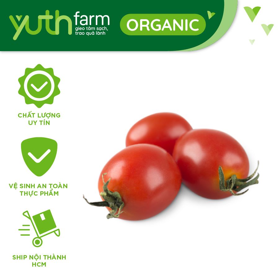  Cà chua cherry [Giao trong TP. Hồ Chí Minh; Trừ Cần Giờ, Hóc Môn, Củ Chi] 