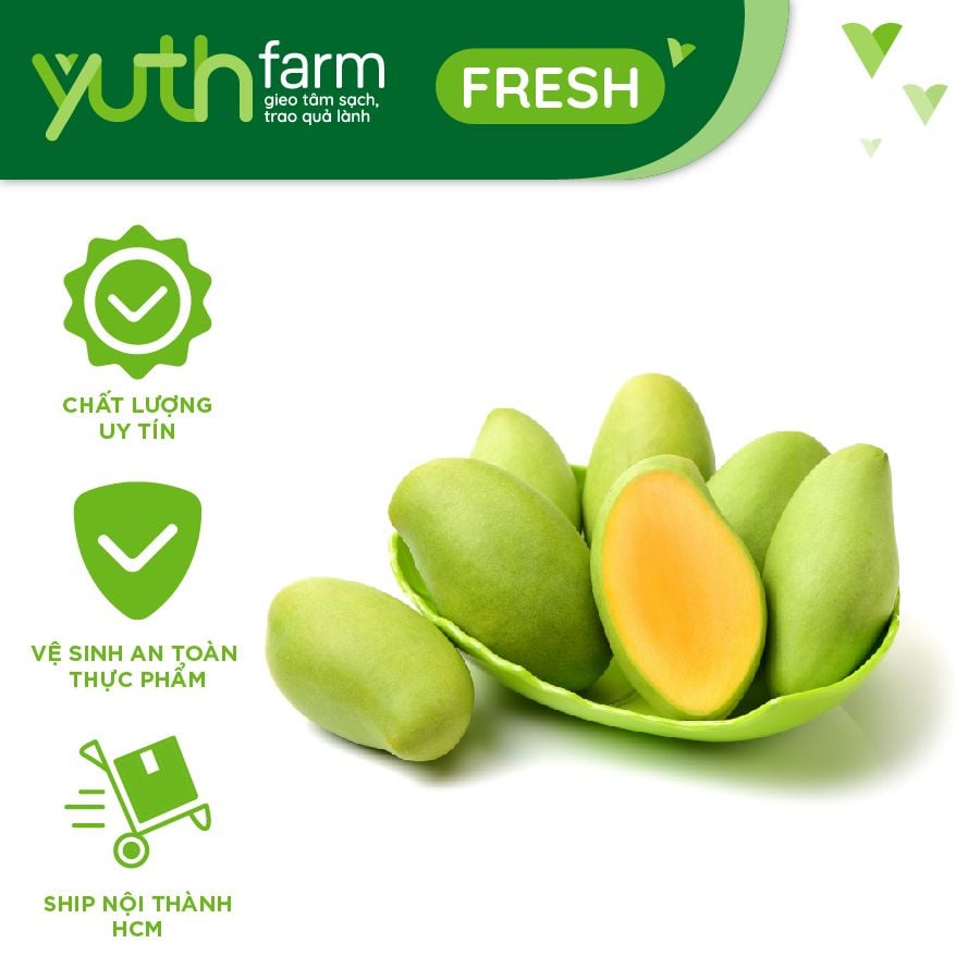  Xoài keo [Giao trong TP. Hồ Chí Minh; Trừ Cần Giờ, Hóc Môn, Củ Chi] 