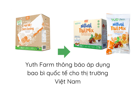  Hạt mix dinh dưỡng Yuth Foods (hộp 300g/10 gói 30g) [Giao hàng toàn quốc] 