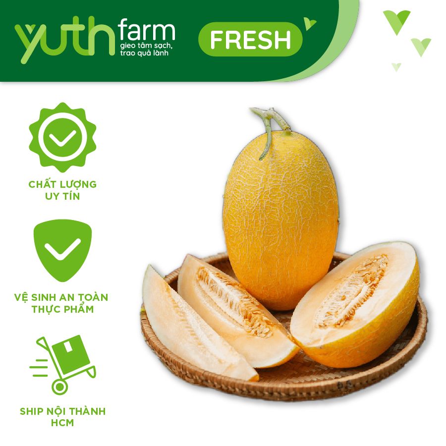  Dưa lưới Huỳnh Long [Giao trong TP. Hồ Chí Minh; Trừ Cần Giờ, Hóc Môn, Củ Chi] 