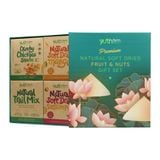  YUTH FARM - PREMIUM NATURAL SOFT DRIED FRUITS, TRAIL MIX AND CHICKPEA SNACKS GIFT SET 