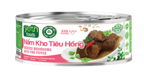  NẤM KHO TIÊU HỒNG 