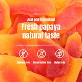  SOFT DRIED PAPAYA ( Đu đủ sấy dẻo - túi 300g) 