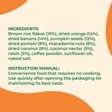  Yuth Farm Natural Trail Mix with Orange and Coffee Flavor ( Hạt Mix dinh dưỡng vị cam cà phê) 