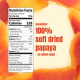  SOFT DRIED PAPAYA ( Đu đủ sấy dẻo - túi 300g) 