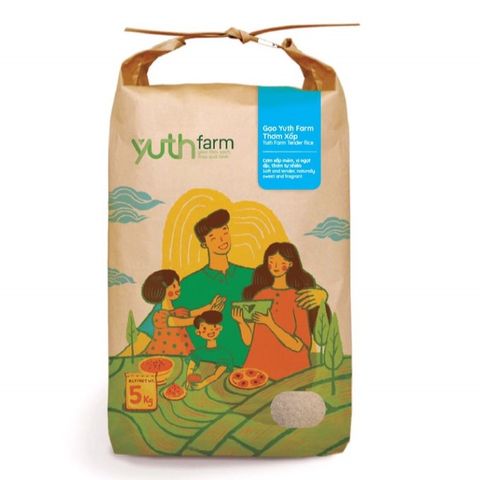  Gạo Yuthfarm thơm xốp [Giao hàng toàn quốc] 