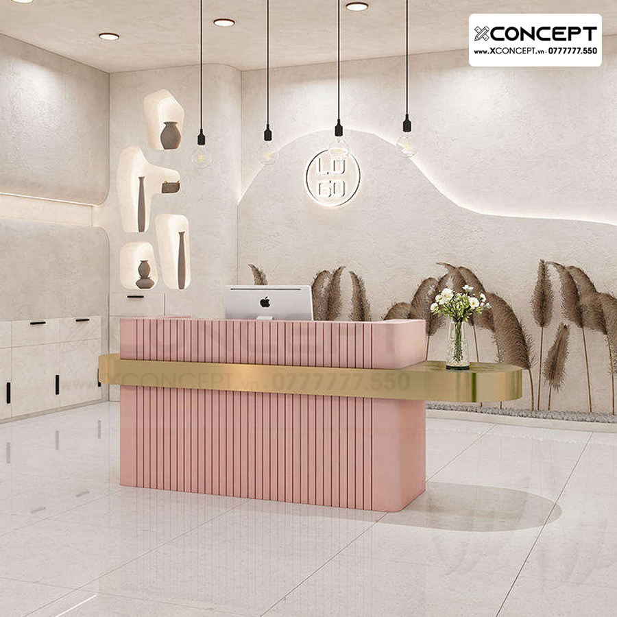 Quầy lễ tân Spa
