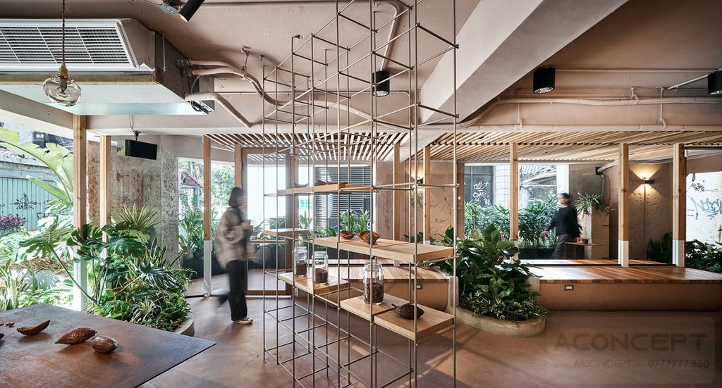 Cửa hàng bánh và cafe