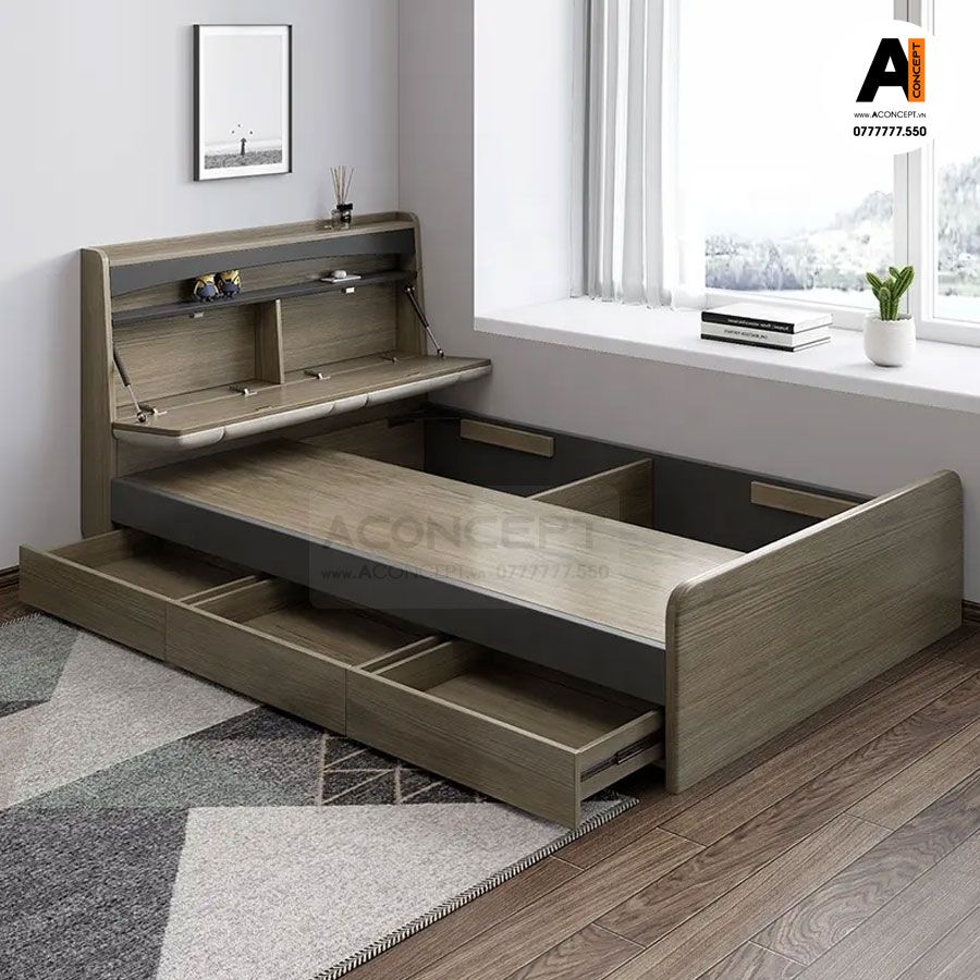 Giường ngủ thông minh A109
