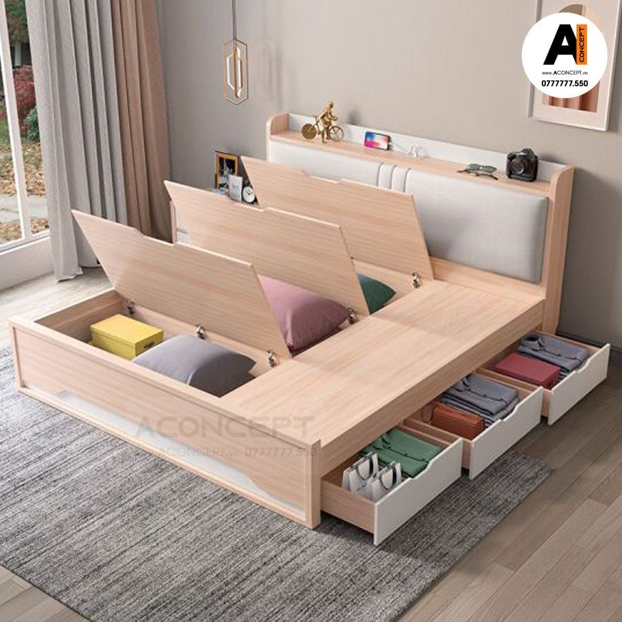 Giường ngủ thông minh A103